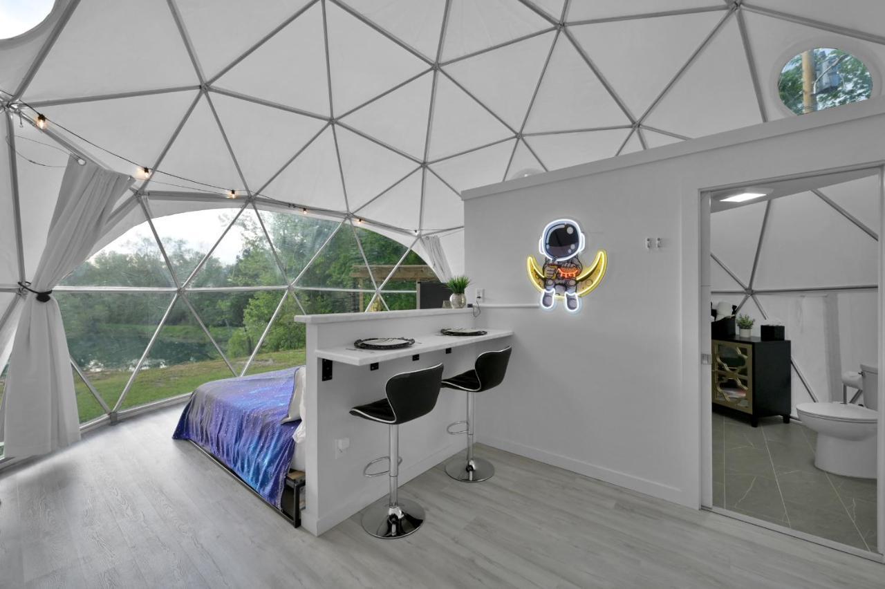 Private Luxury Glamping Geo Dome W Hot Tub 호텔 Coldspring 외부 사진