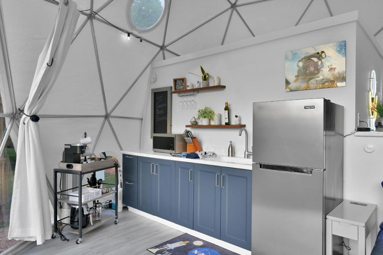 Private Luxury Glamping Geo Dome W Hot Tub 호텔 Coldspring 외부 사진